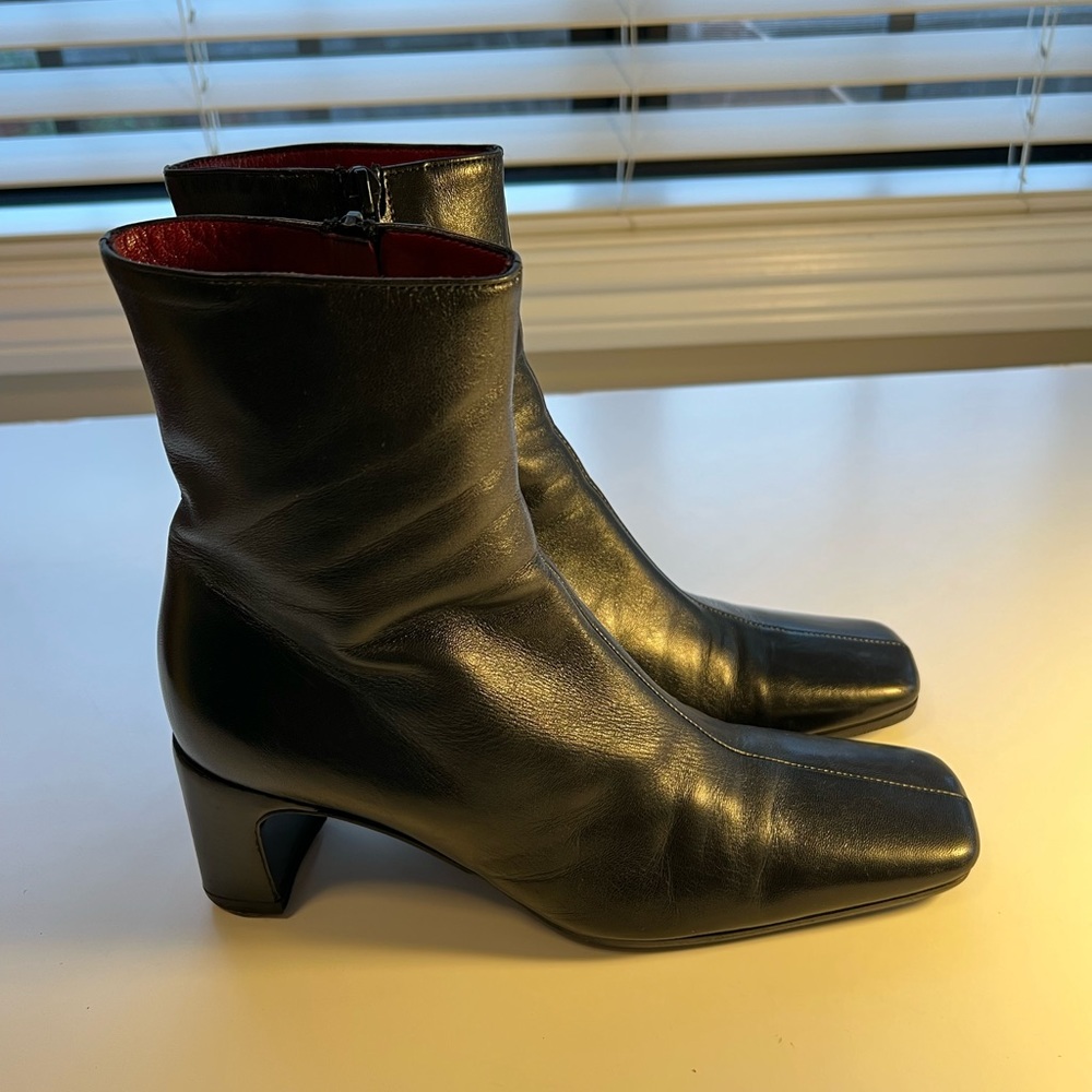 Enrico Antinori Italian Leather Boots Sz 37 (US 7)
